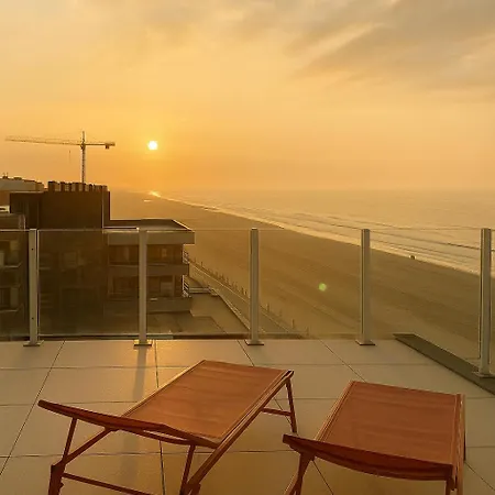 Zonnig Penthouse Met Panoramisch Zeezicht * Ostende