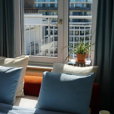 Zonnig Penthouse Met Panoramisch Zeezicht * Ostend