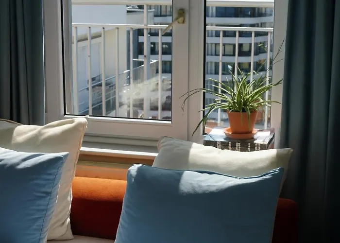 Zonnig Penthouse Met Panoramisch Zeezicht * Oostende