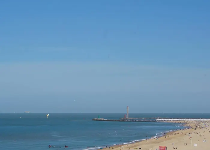 Appartement Zonnig Penthouse Met Panoramisch Zeezicht